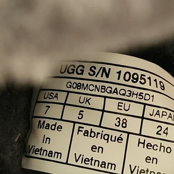 BRAND NEW UGG GIRLS FLUFF YEAH MARBLE SLIDE SANDAL R3 - Picture 12 of 14